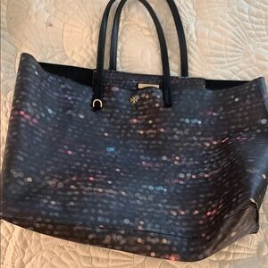 Tory Burch Elegant Black multicolor Tote Bag